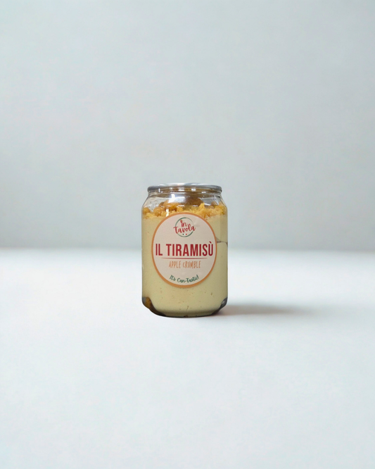 In Tavola apple-crumble tiramisù 150g small can