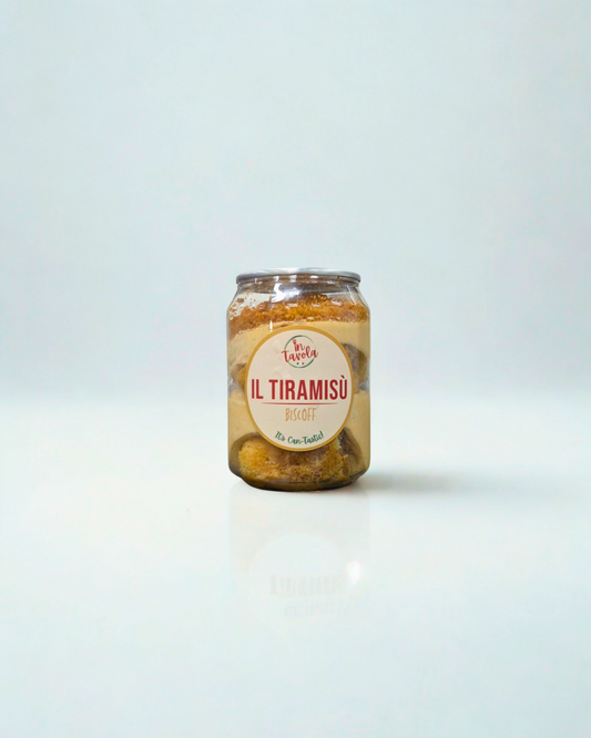 In Tavola biscoff tiramisù 150g small can