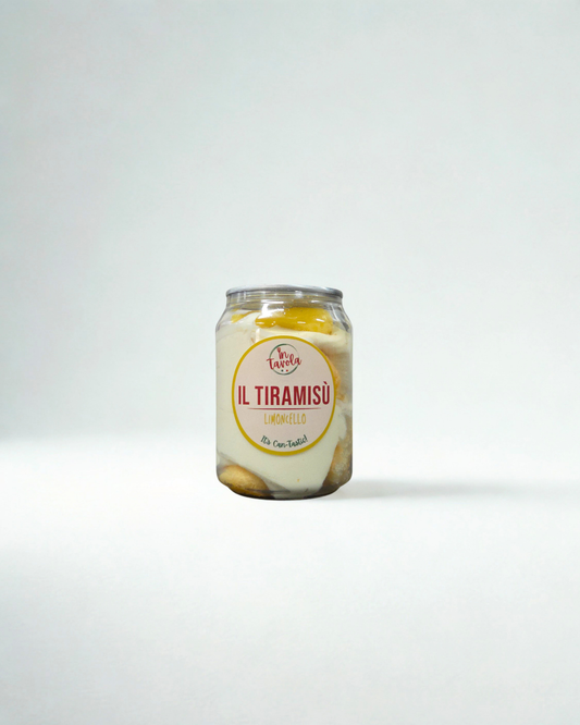In Tavola limoncello tiramisù 150g small can