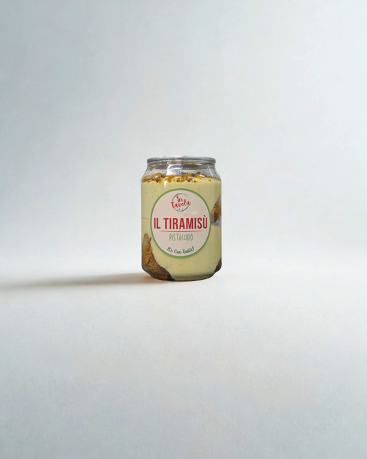In Tavola pistacchio tiramisù 150g small can