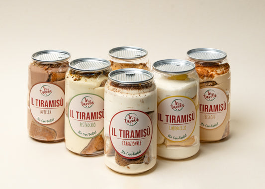 In Tavola mixed flavour tiramisu cans bundle